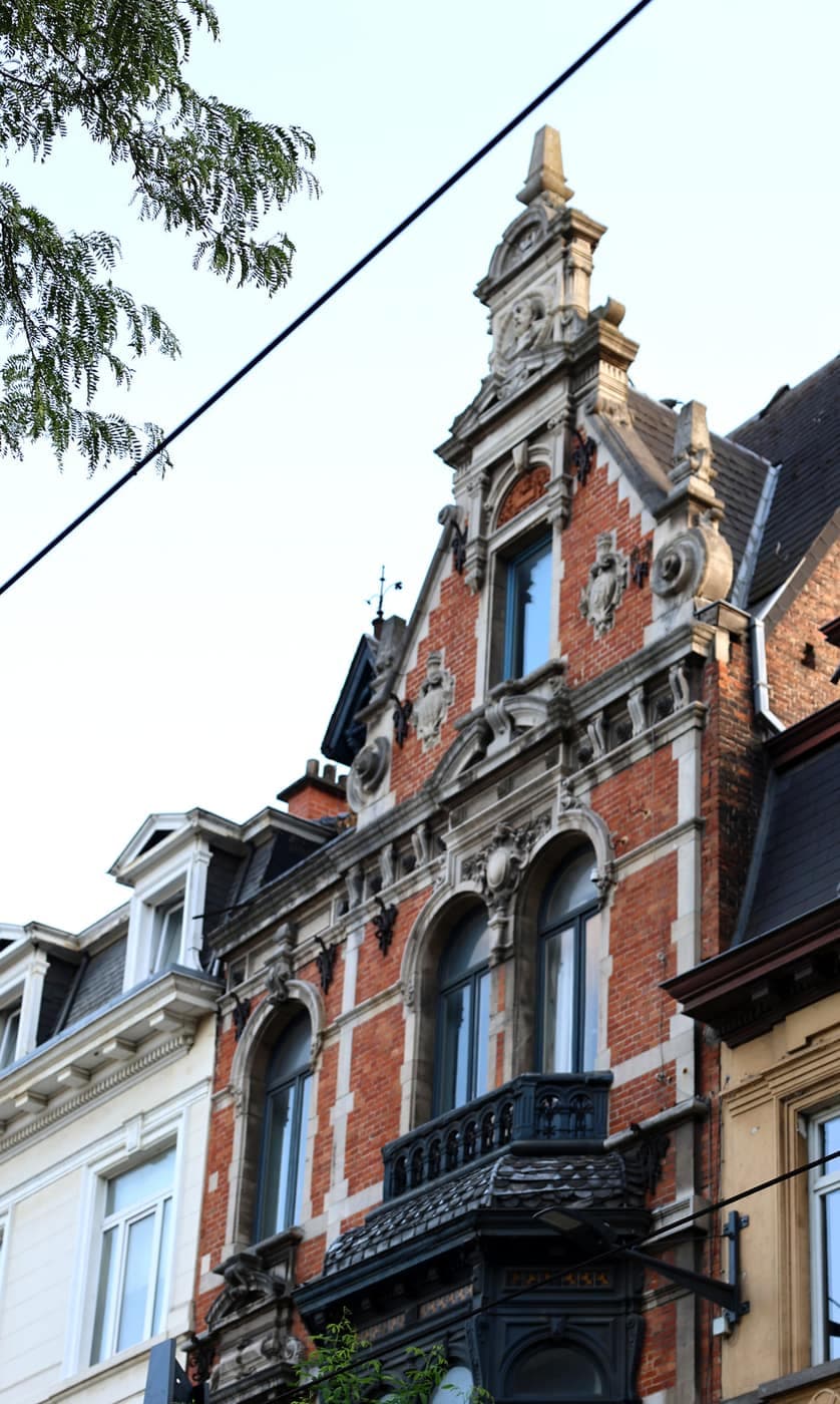 Rød facade