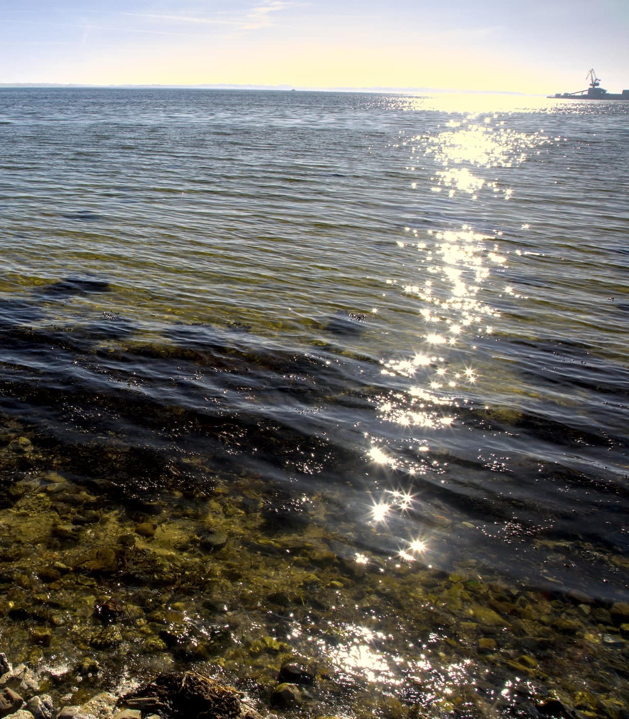 Sol på vand